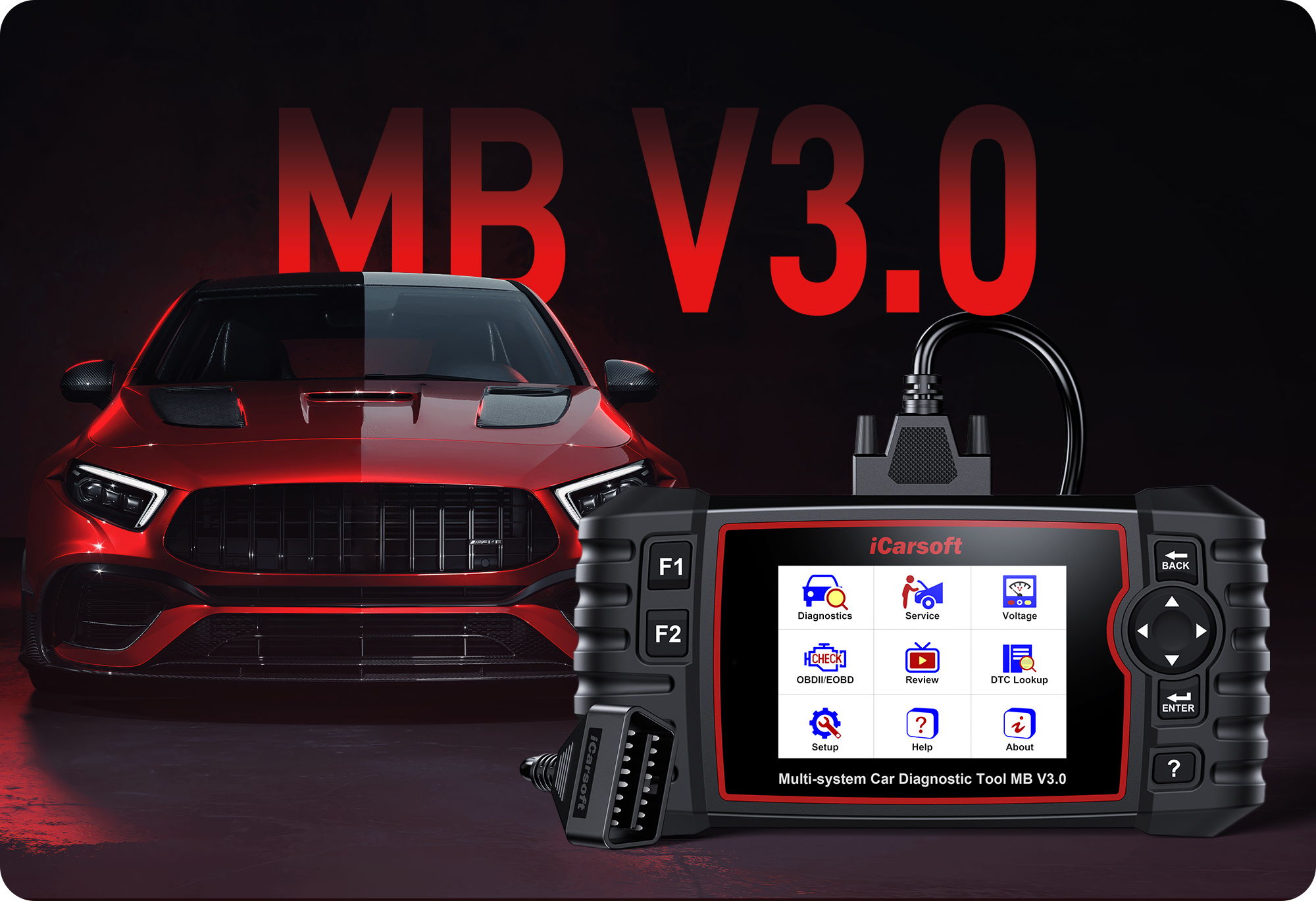 Introducing iCarsoft MB V3.0: The Ultimate Diagnostic Tool for Mercedes-Benz, Sprinter, Smart & Maybach