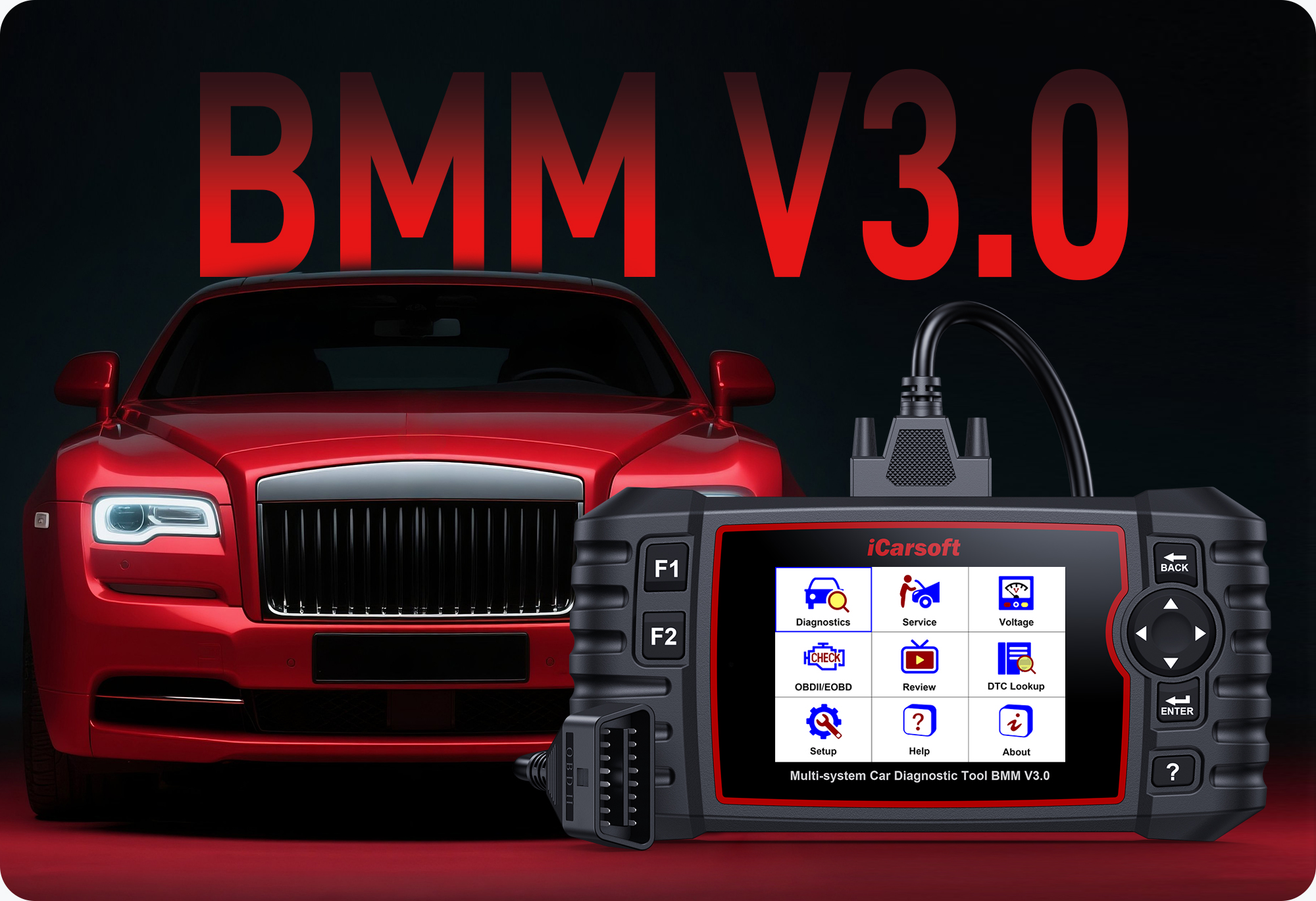 Introducing iCarsoft BMM V3.0: The Ultimate Diagnostic Tool for BMW, MINI, and Rolls-Royce