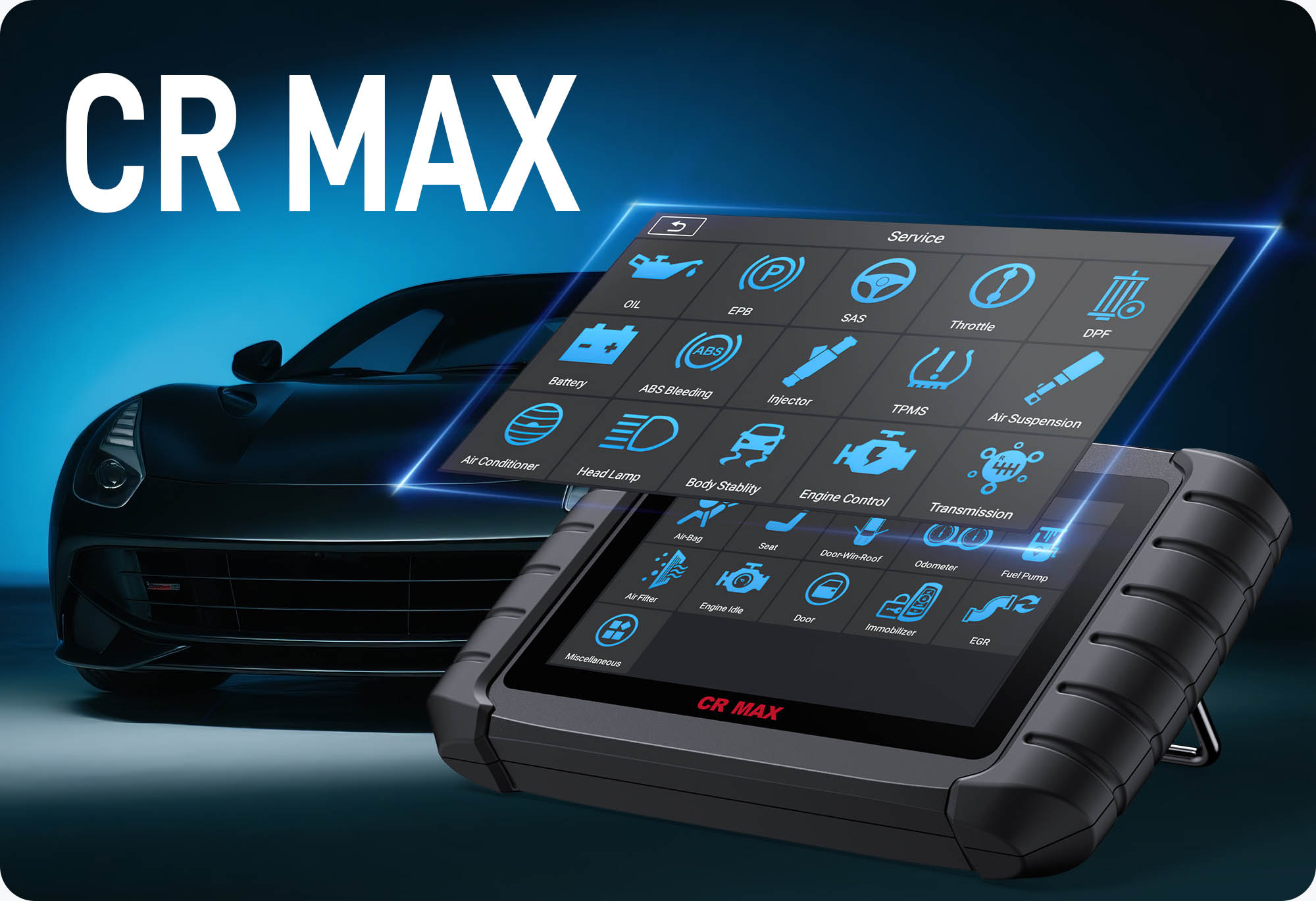 Introducing iCarsoft CR MAX: The Ultimate Multi-Brand Car Diagnostic Tool