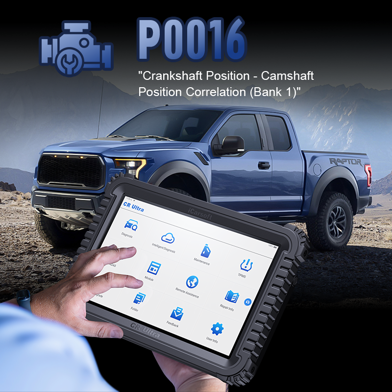 P0016 Trouble Code: Crankshaft-Camshaft Position Mismatch (Bank 1 Sensor A)