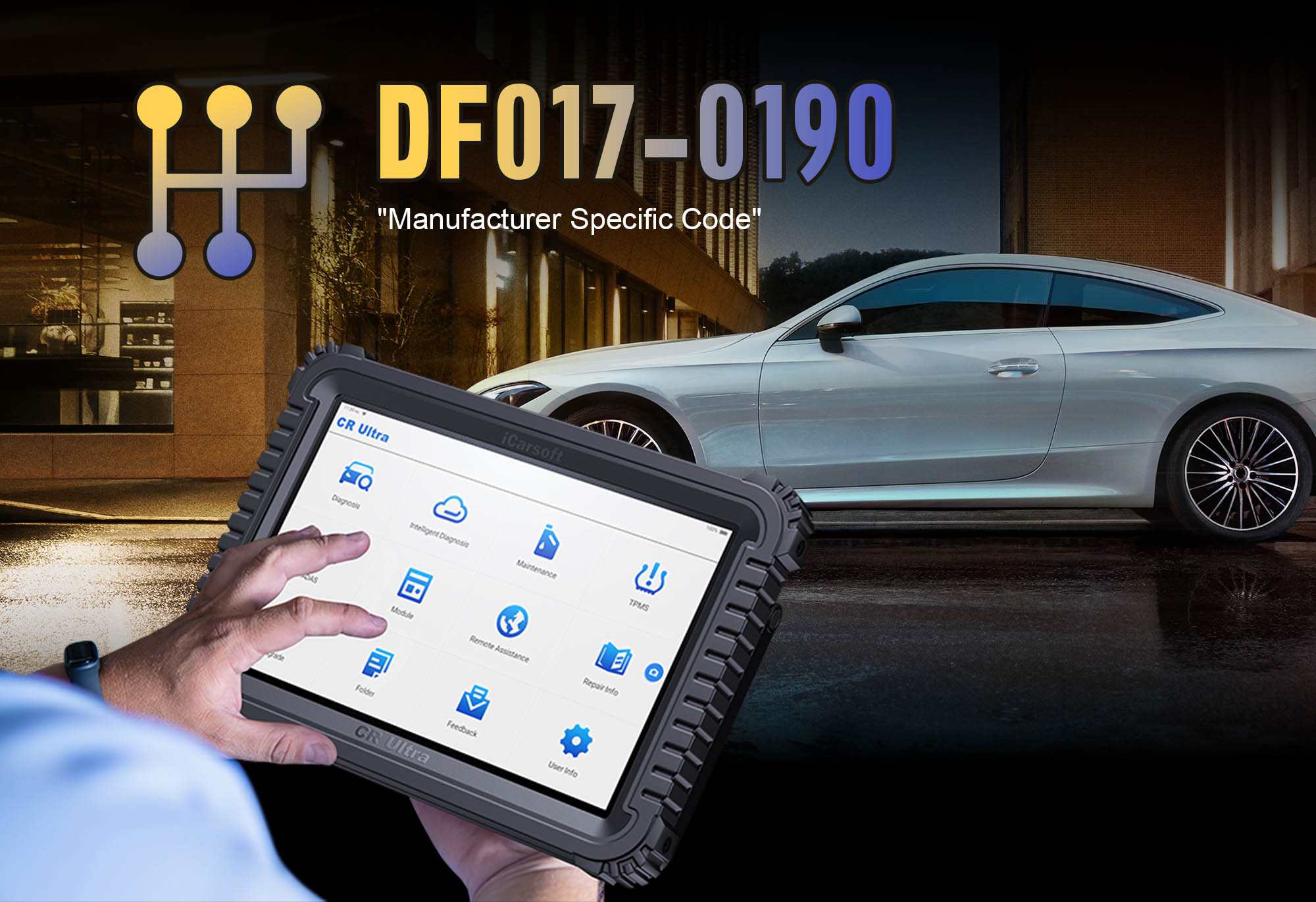 Tackling DF017-0190: How to Diagnose and Fix It with iCarsoft CR Ultra