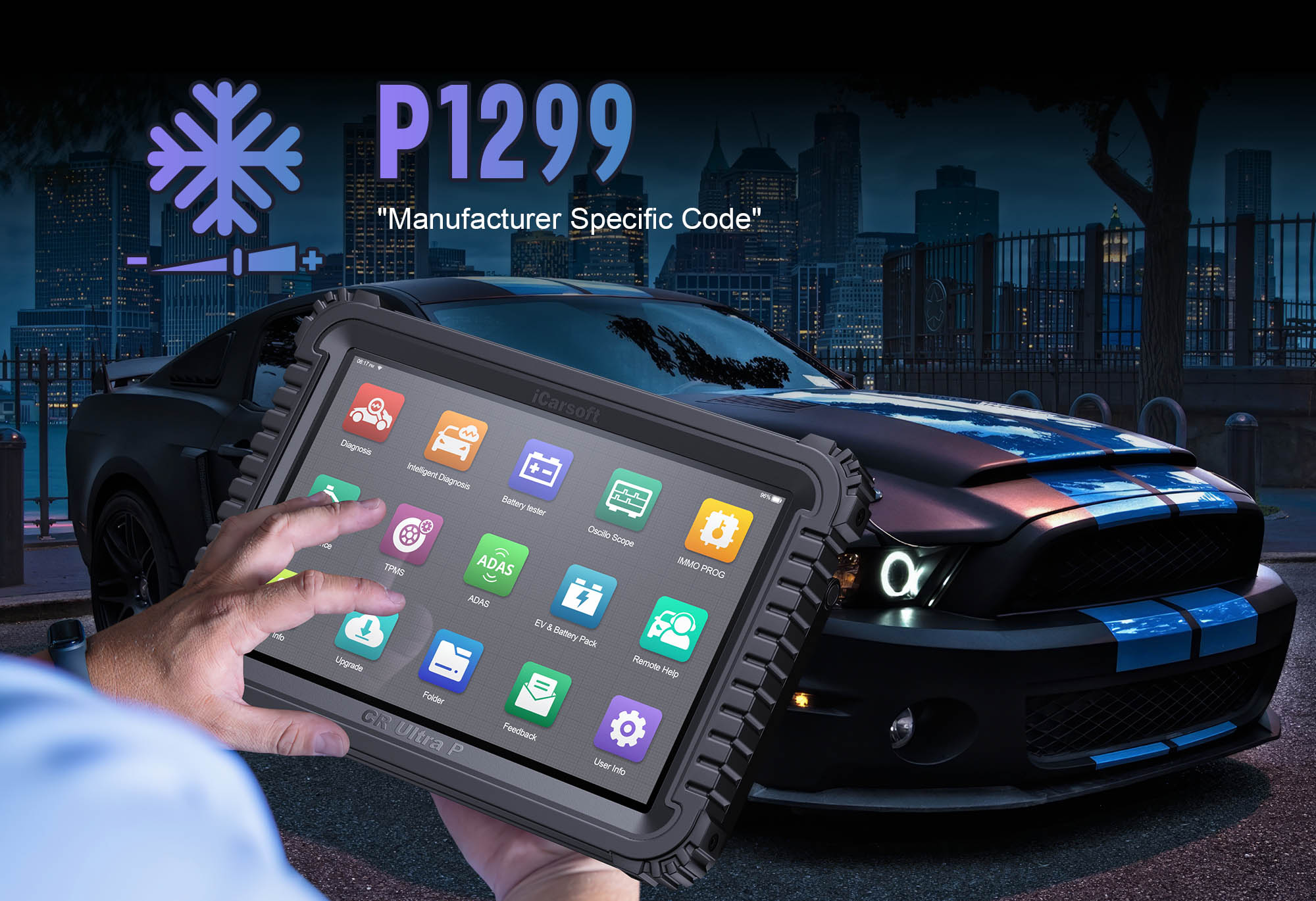 Solve P1299: Fix Engine Overheating Issues with iCarsoft CR Ultra P