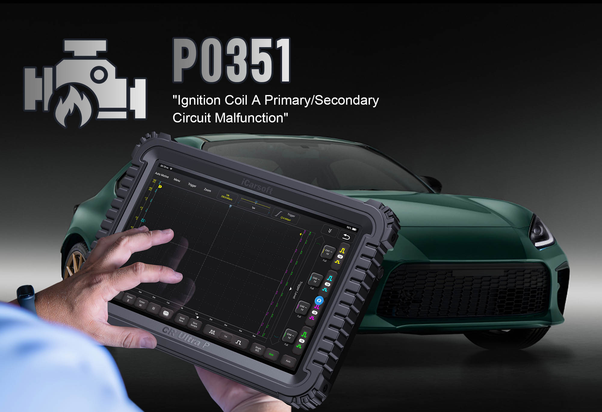 Diagnose and Clear P0351