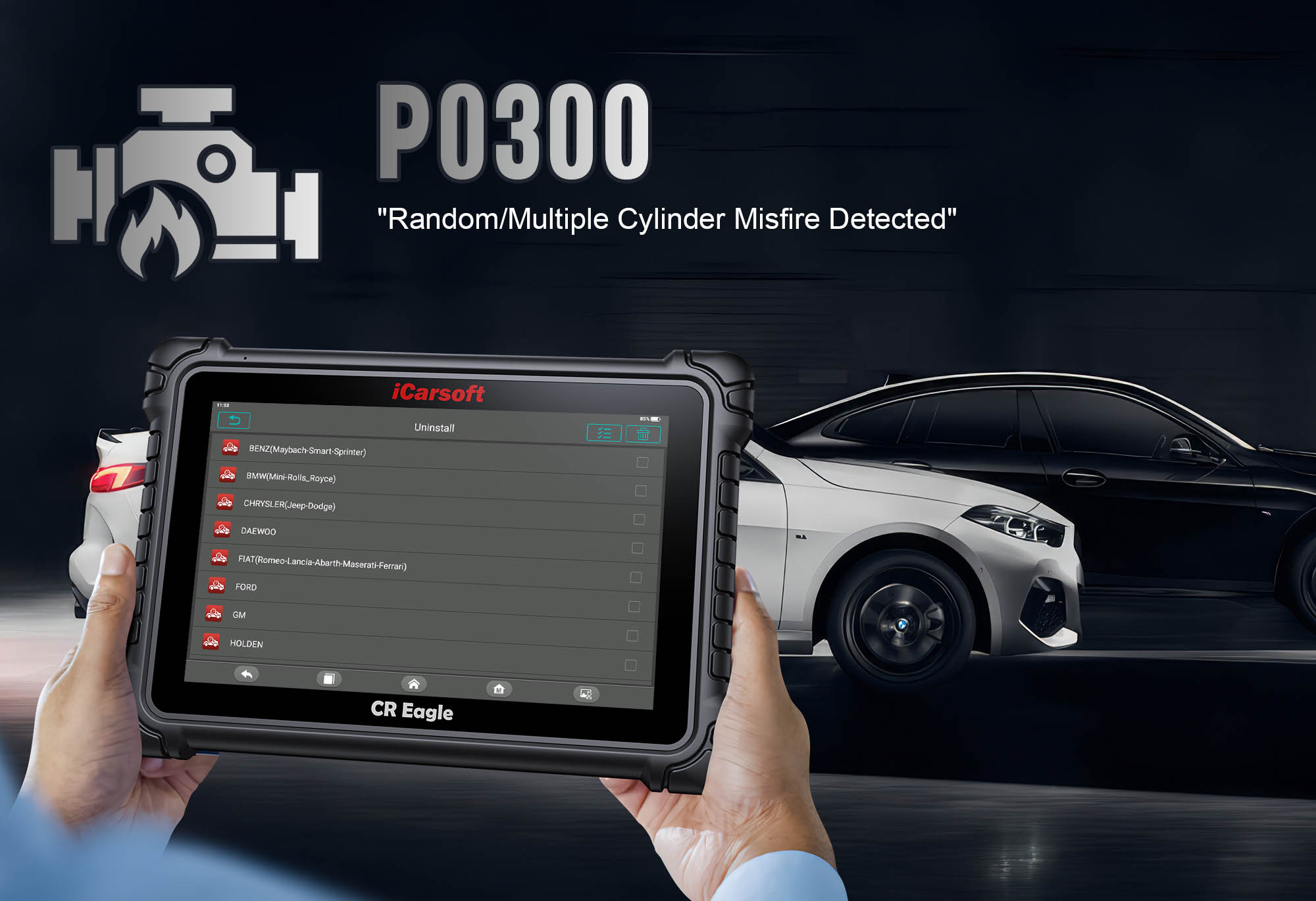 Understanding and Troubleshooting OBD-II Code P0300 – Random or Multiple Cylinder Misfire Detected