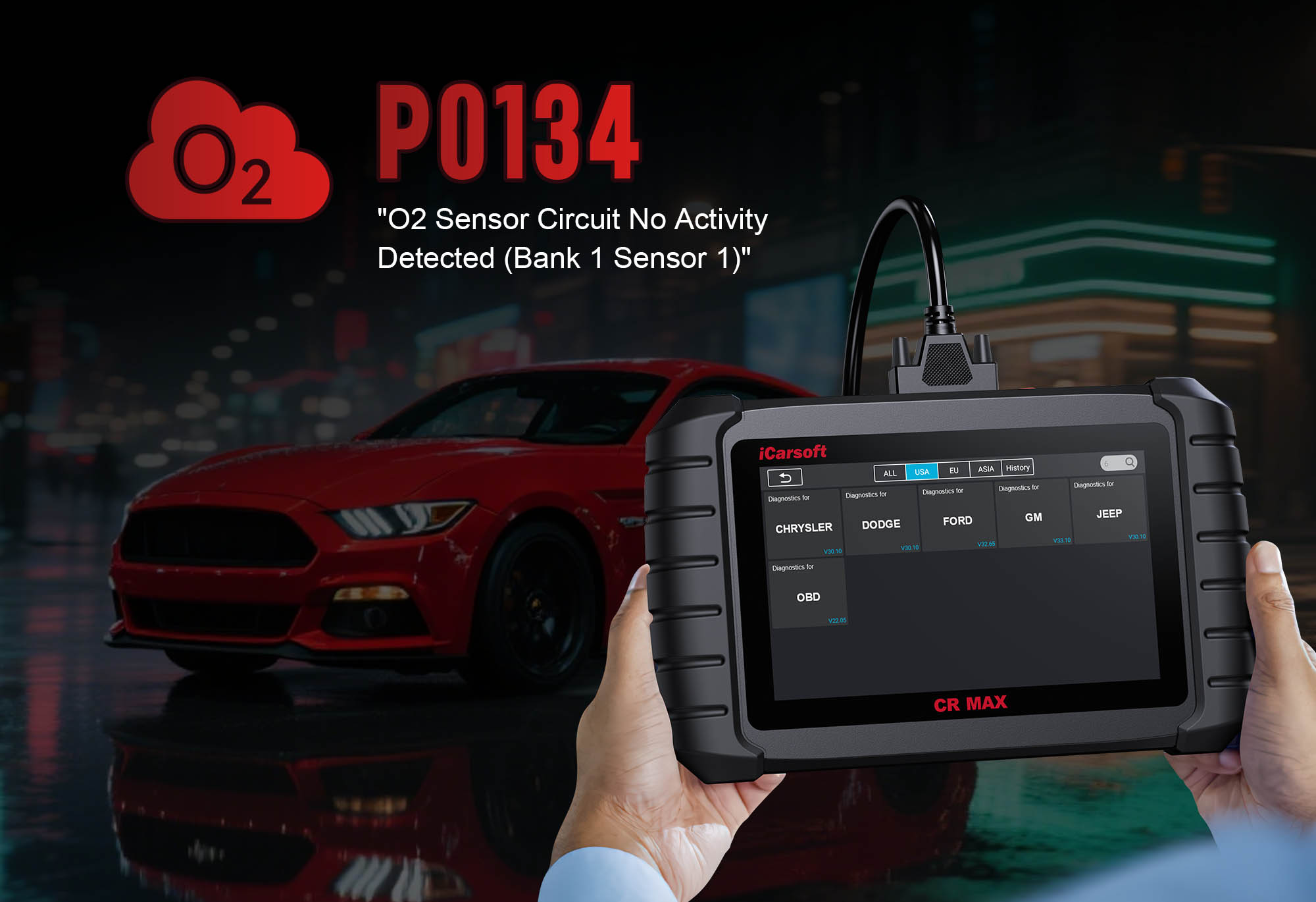 Master P0134 Diagnostics