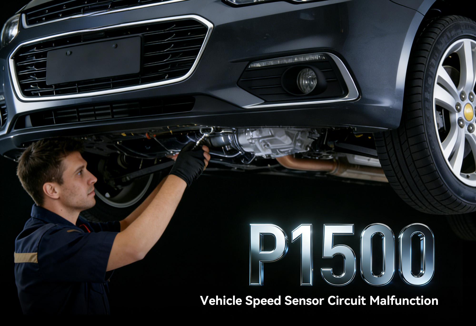 iCarsoft CR Pro S diagnosing P1500 Idle Air Control System Malfunction