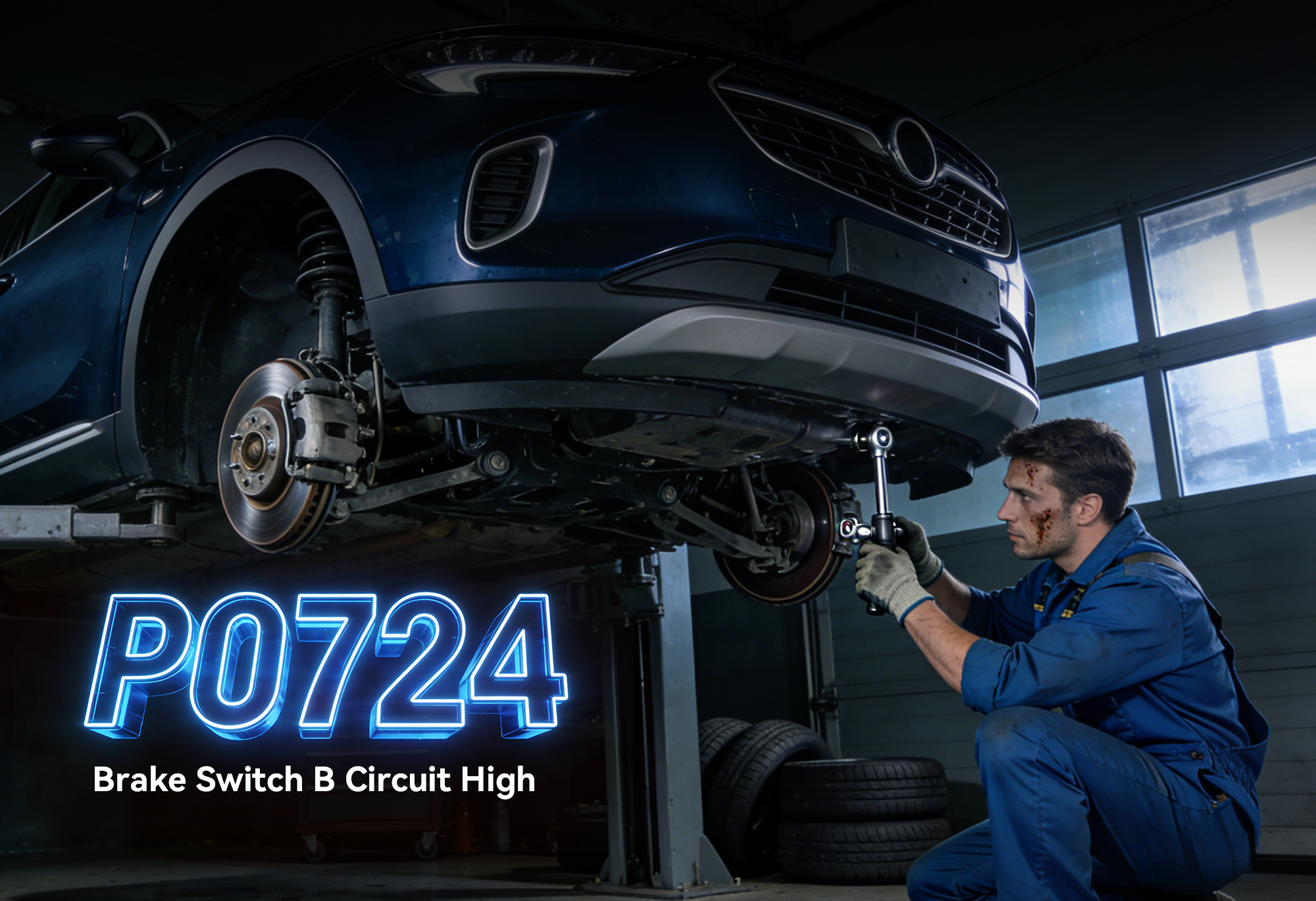 iCarsoft CR Eagle Testing Output Speed Sensor for P0724 Code