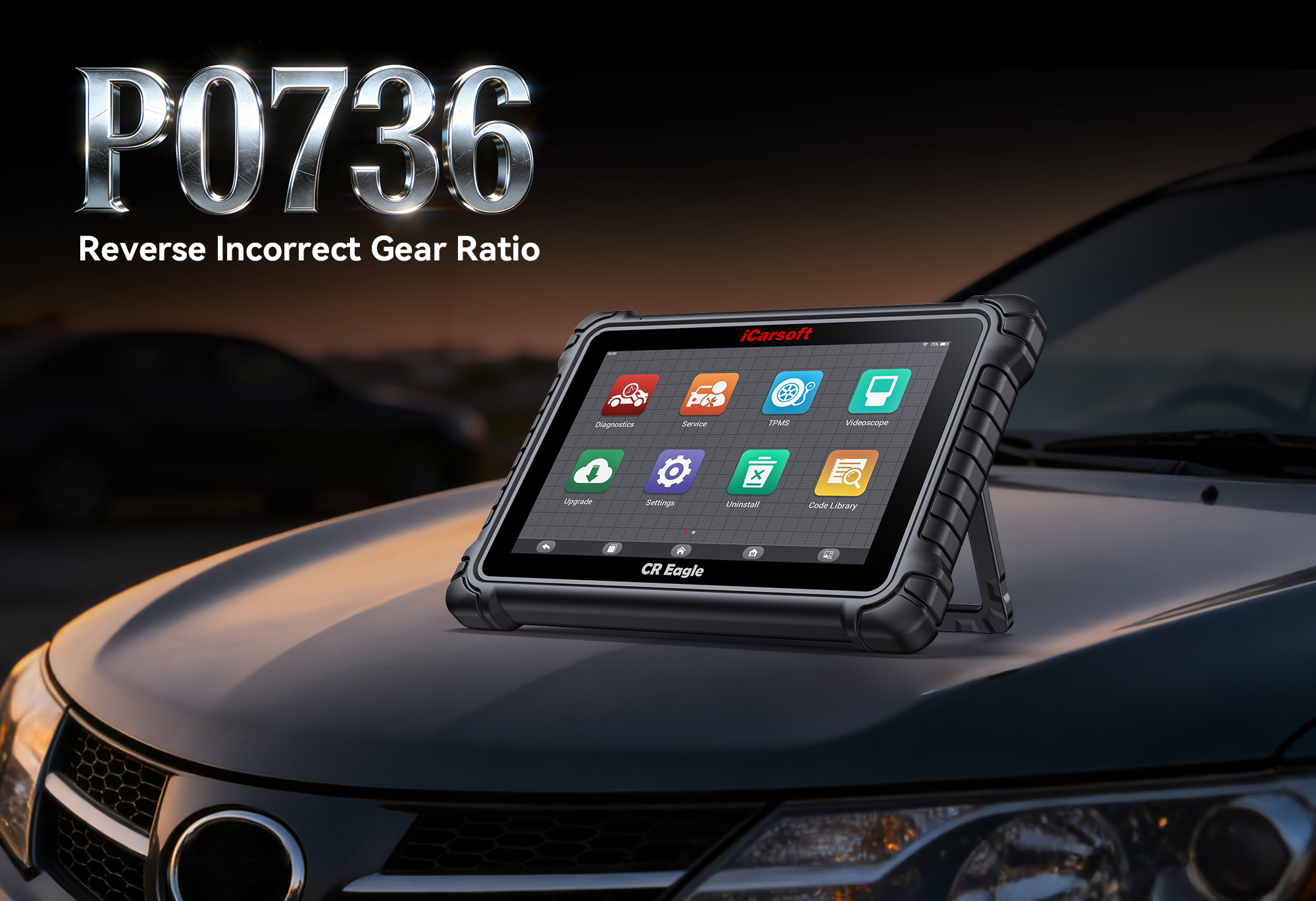 iCarsoft CR Eagle Testing 6th Gear Ratio for P0736 Code