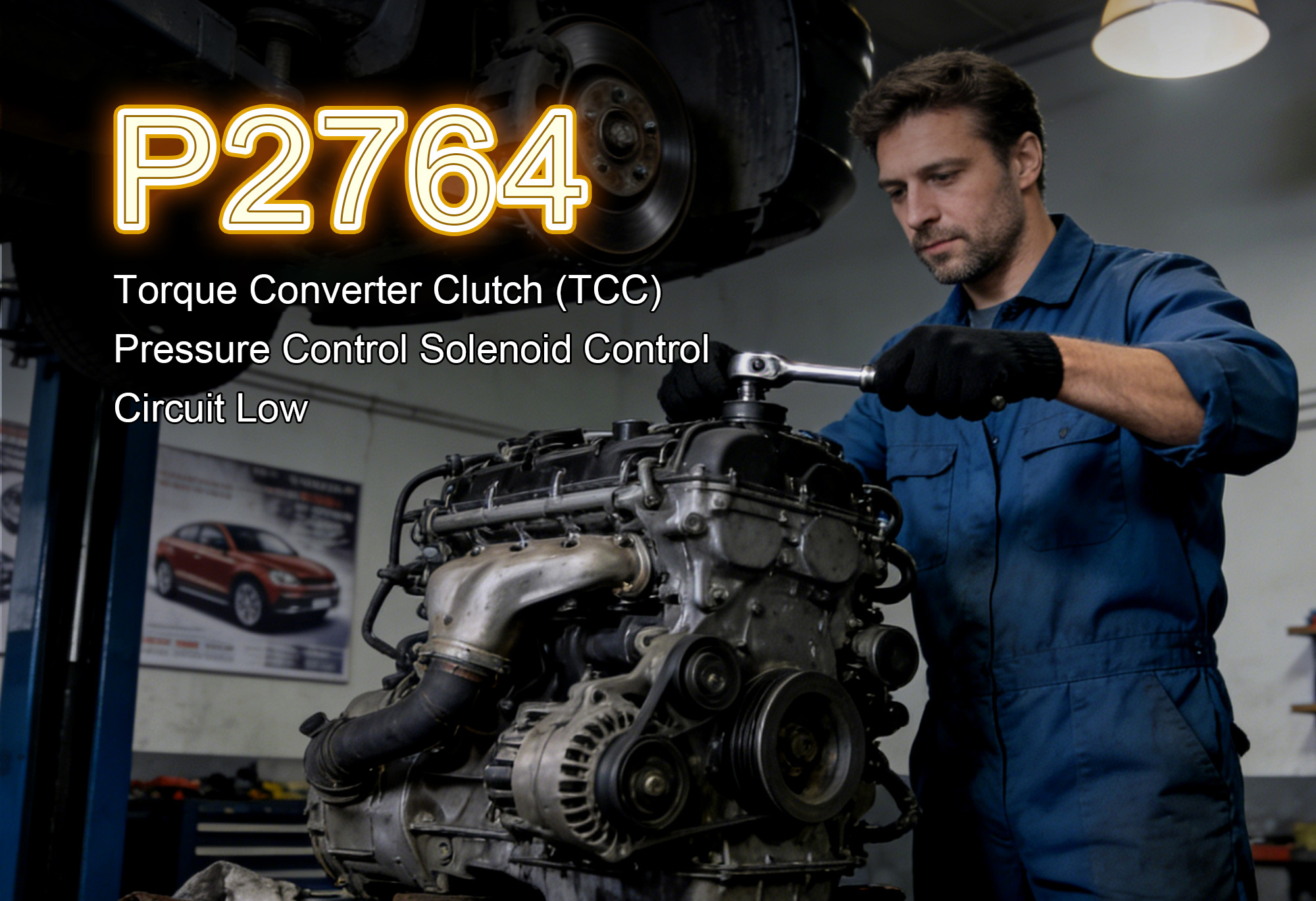 iCarsoft CR Ultra P Testing TCC Pressure Control Solenoid for P2764 Stuck Off Fault