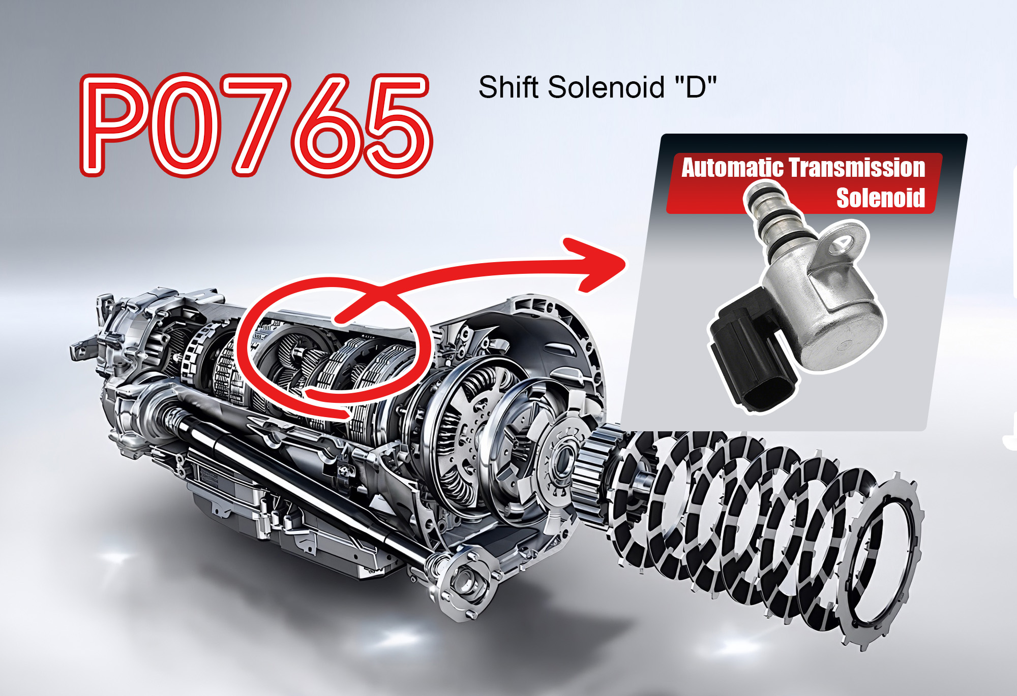 iCarsoft CR Max P Diagnosing P0765 Shift Solenoid D Malfunction